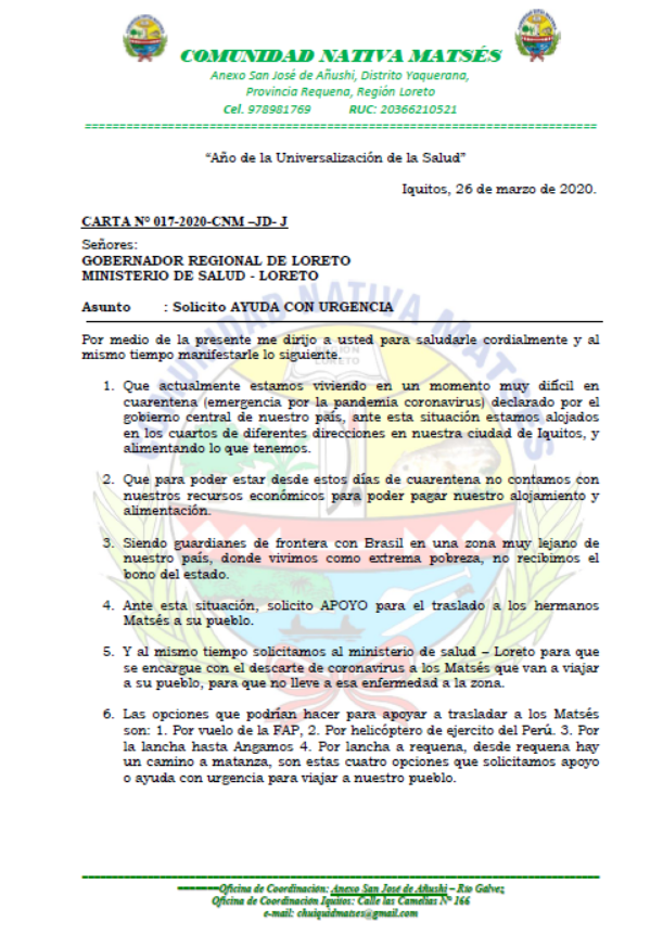 CARTA DE AYUDA DEL PUEBLO [...]
</p srcset=