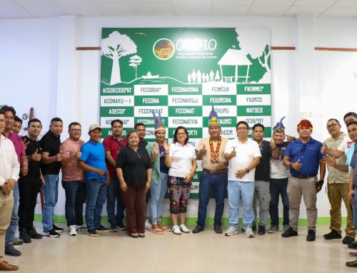 ORPIO lidera el proceso para la participación indígena en el Feidecomiso Fronterizo de Loreto.