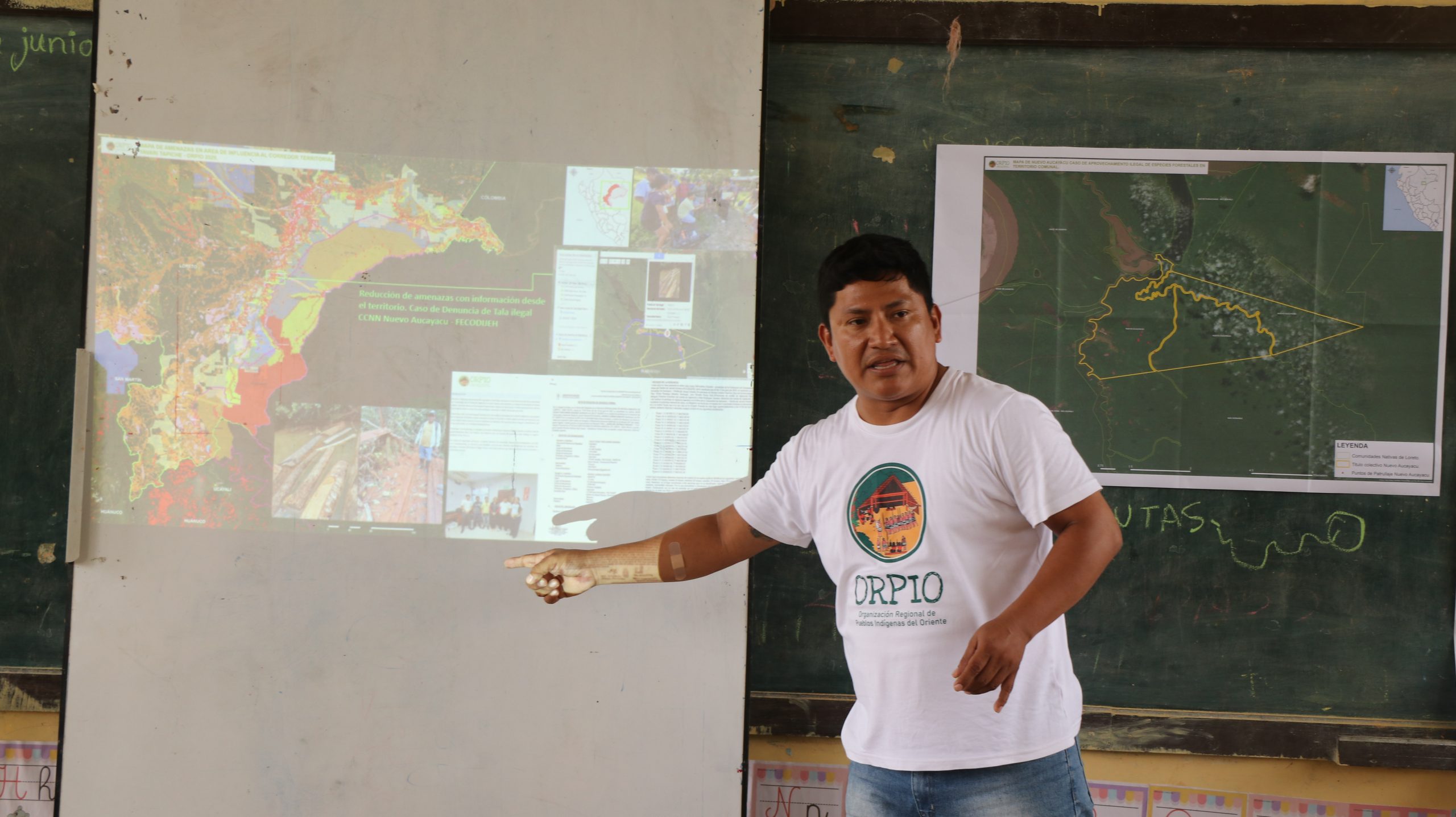 Actividades demostrativas de monitoreo