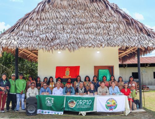 Pueblo Matsés fortalece su vigilancia territorial con la inauguración de un nuevo Hub de información satelital indígena en San Mateo