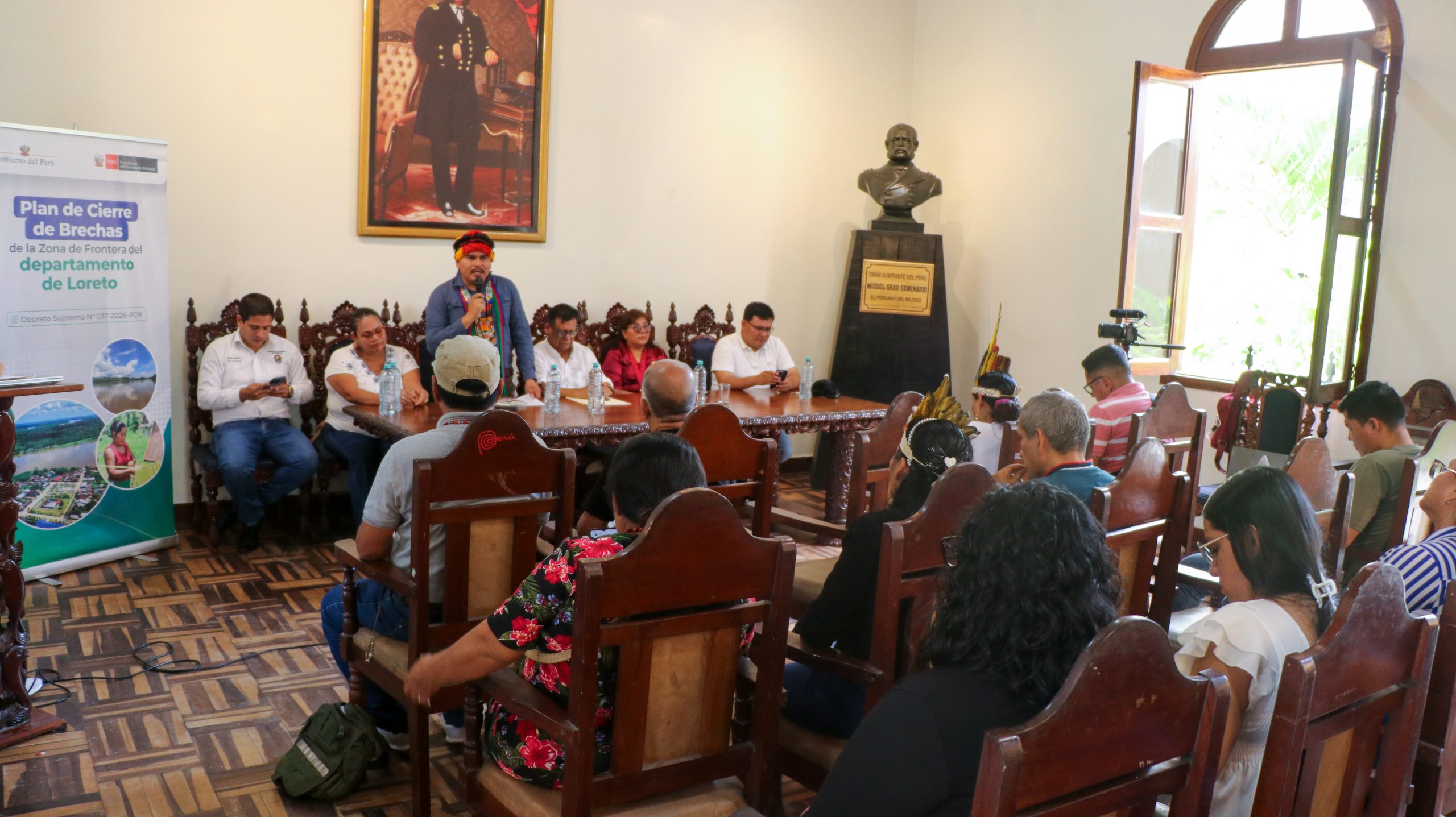 Juan Montero participa en Taller informativo sobre plan de cierre de brechas